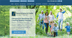 Desktop Screenshot of davischiropracticcenter.com